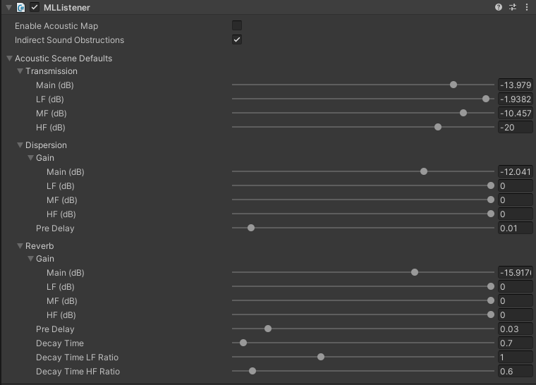 Soundfield Components | MagicLeap Developer Documentation