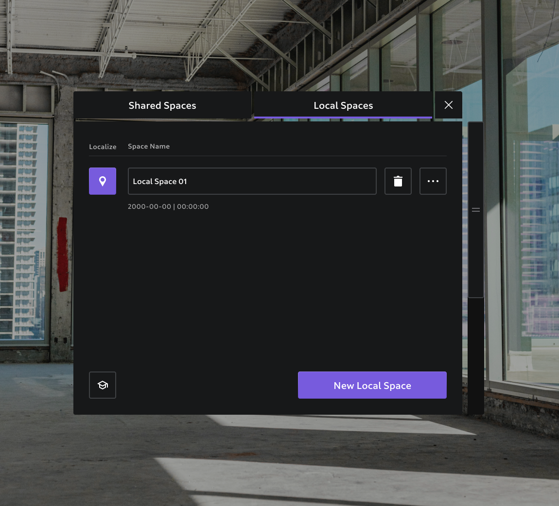 Spaces Application | MagicLeap Developer Documentation