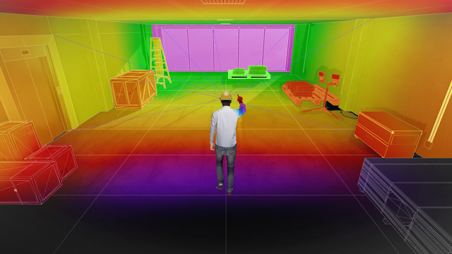 Visualization of Depth Sensor feed