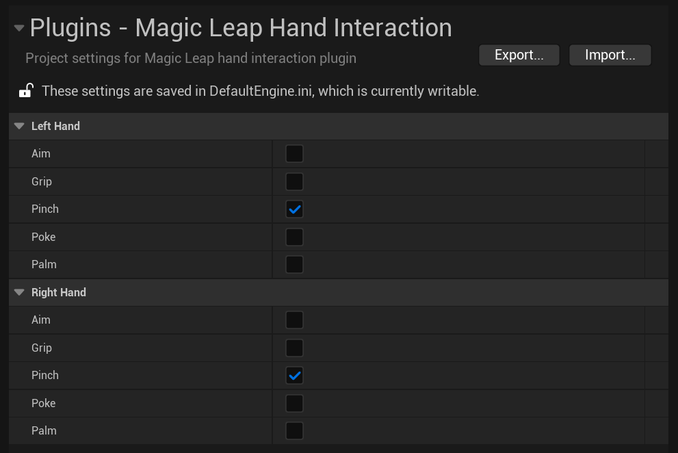 Hand Interaction | MagicLeap Developer Documentation