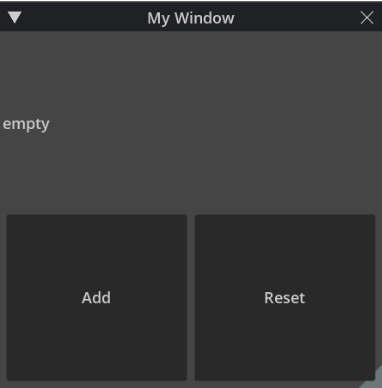 Simple UI Window